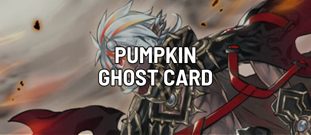 Pumpkin Ghost Card