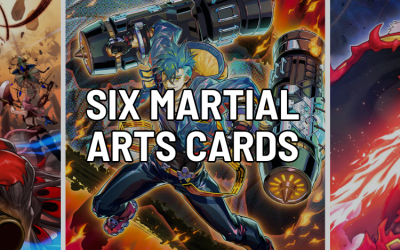 Six Martial Arts Cards