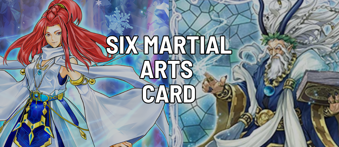 Six Martial Arts Cards