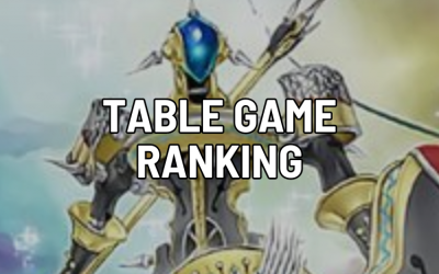 Table game ranking