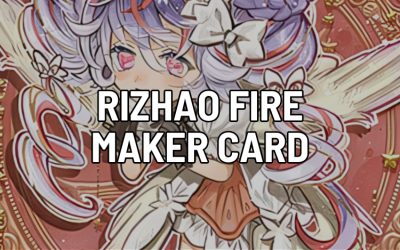 Rizhao Fire Maker Card