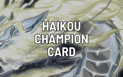 Haikou Champion Card